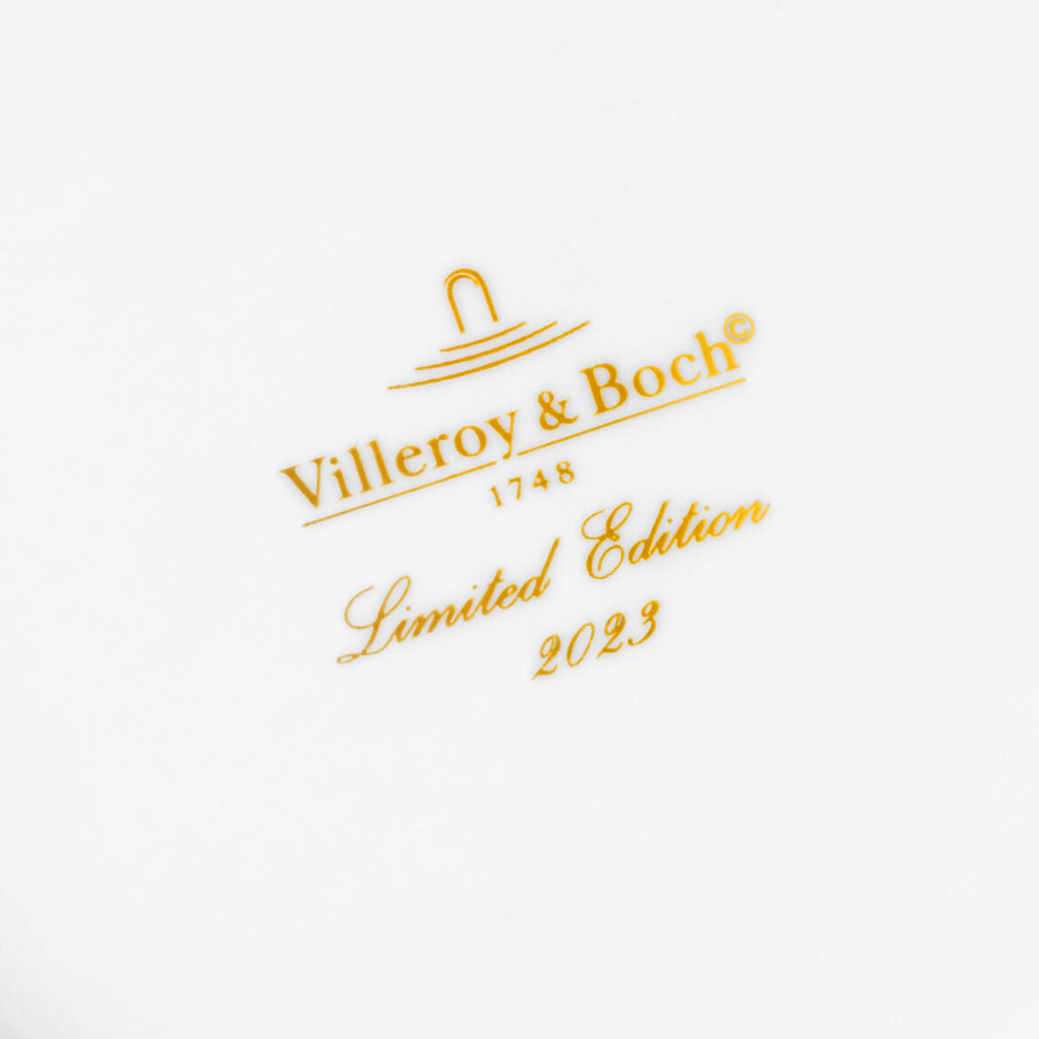 VILLEROY & BOCH Annual Christmas Edition 2023 Piatto 23,5cm Porcellana Tavola di Natale