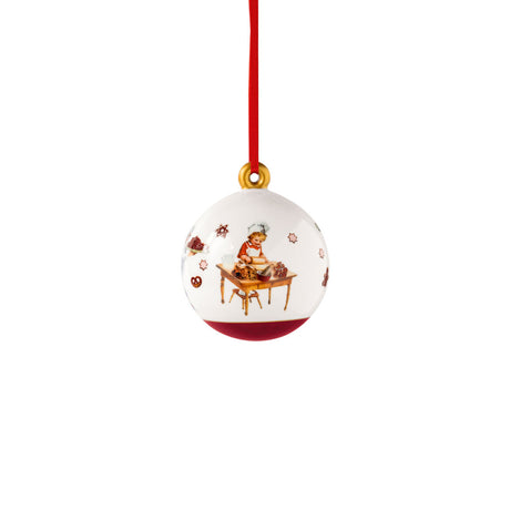 VILLEROY & BOCH Annual Christmas Edition 2023 Sfera Pallina 8cm Porcellana