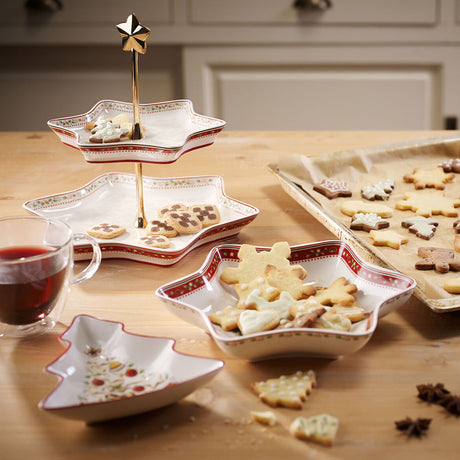 VILLEROY & BOCH Winter Bakery Delight Alzata Etagere 27cm Tavola di Natale
