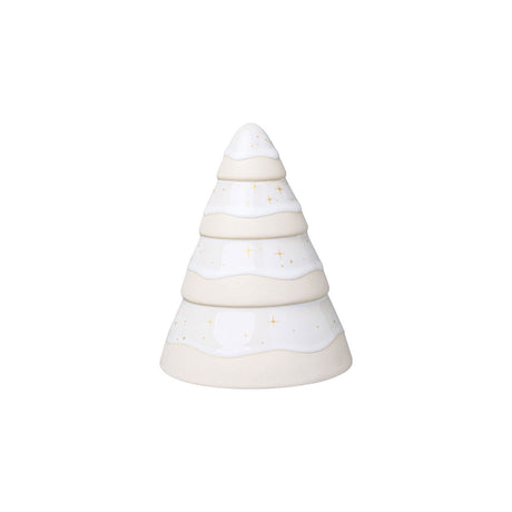 VILLEROY & BOCH Winter Glow Albero di Natale Decorazione Natalizia 14cm Porcellana