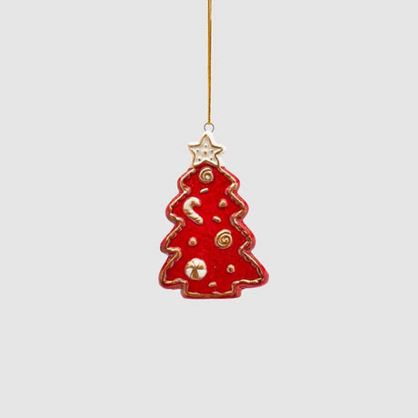 EDG Enzo De Gasperi Appendino Addobbo Albero di Natale 9cm Pino