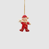 EDG Enzo De Gasperi Appendino Addobbo Albero di Natale 9cm Omino di Marzapane