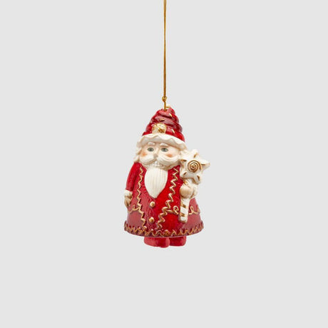 EDG Enzo De Gasperi Appendino Addobbo Albero di Natale 10cm Babbo Natale