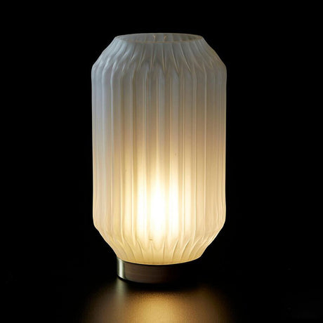 EDG Enzo De Gasperi Lampada da Tavolo Lanterna Bright con Base 26cm Oro