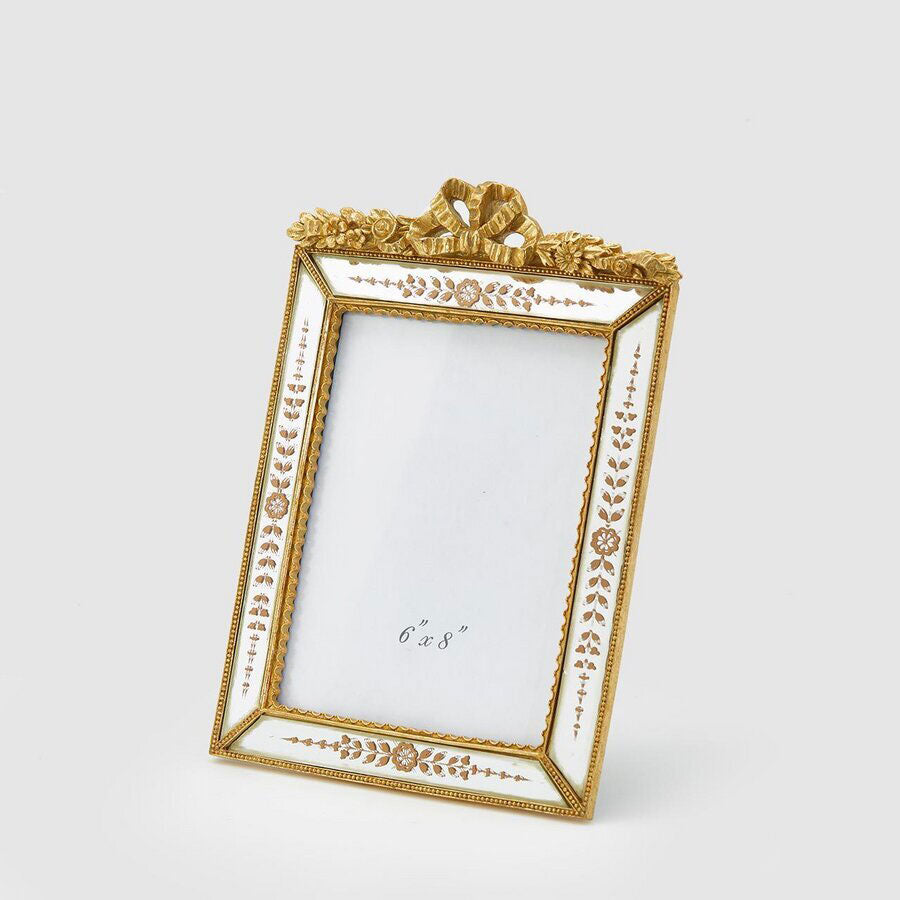 EDG Enzo De Gasperi Portafoto Cornice Specchio 29x20cm (Interno 20x15cm)