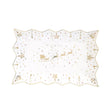 EASY LIFE Christmas Lights Piatto da Portata 35x23cm Porcellana Tavola di Natale