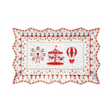 EASY LIFE Christmas Wonderland Piatto da Portata 35x23cm Porcellana Tavola di Natale