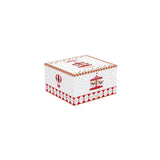 EASY LIFE Christmas Wonderland Set 2 Tazzine Caffe con Piattino 80ml Porcellana Tavola di Natale