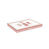 EASY LIFE Christmas Wonderland Vassoio 35x15cm Porcellana Tavola di Natale