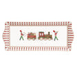 EASY LIFE Polar Express Vassoio 35x15cm Porcellana Tavola di Natale