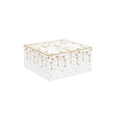 EASY LIFE Christmas Lights Tazza da The con Piattino 175ml Porcellana Tavola di Natale