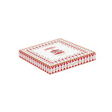EASY LIFE Christmas Wonderland Piatto a Stella 19,5cm Porcellana Tavola di Natale