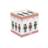 EASY LIFE Nutcracker Schiaccianoci Biscottiera D14cm H21cm Porcellana Tavola di Natale