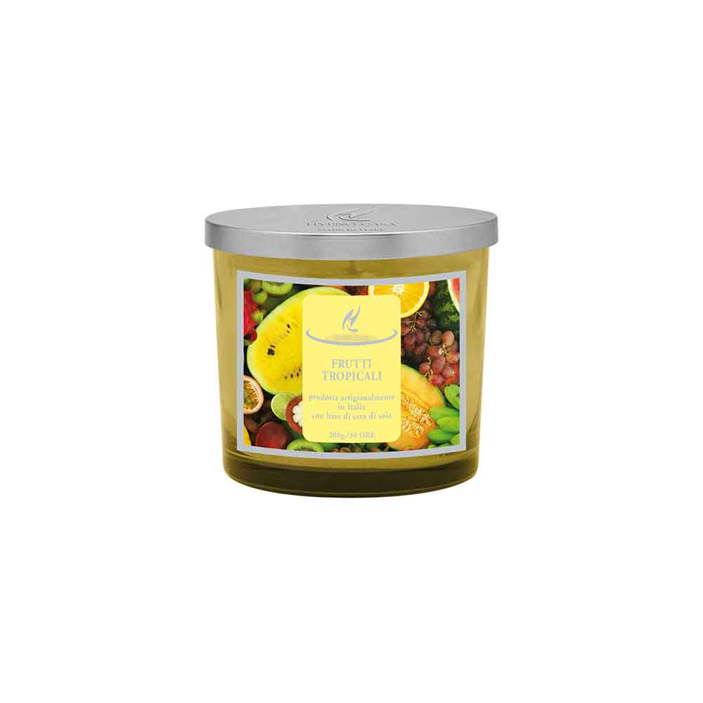 HYPNO CASA CHIC Candela Profumata 200gr Frutti Tropicali