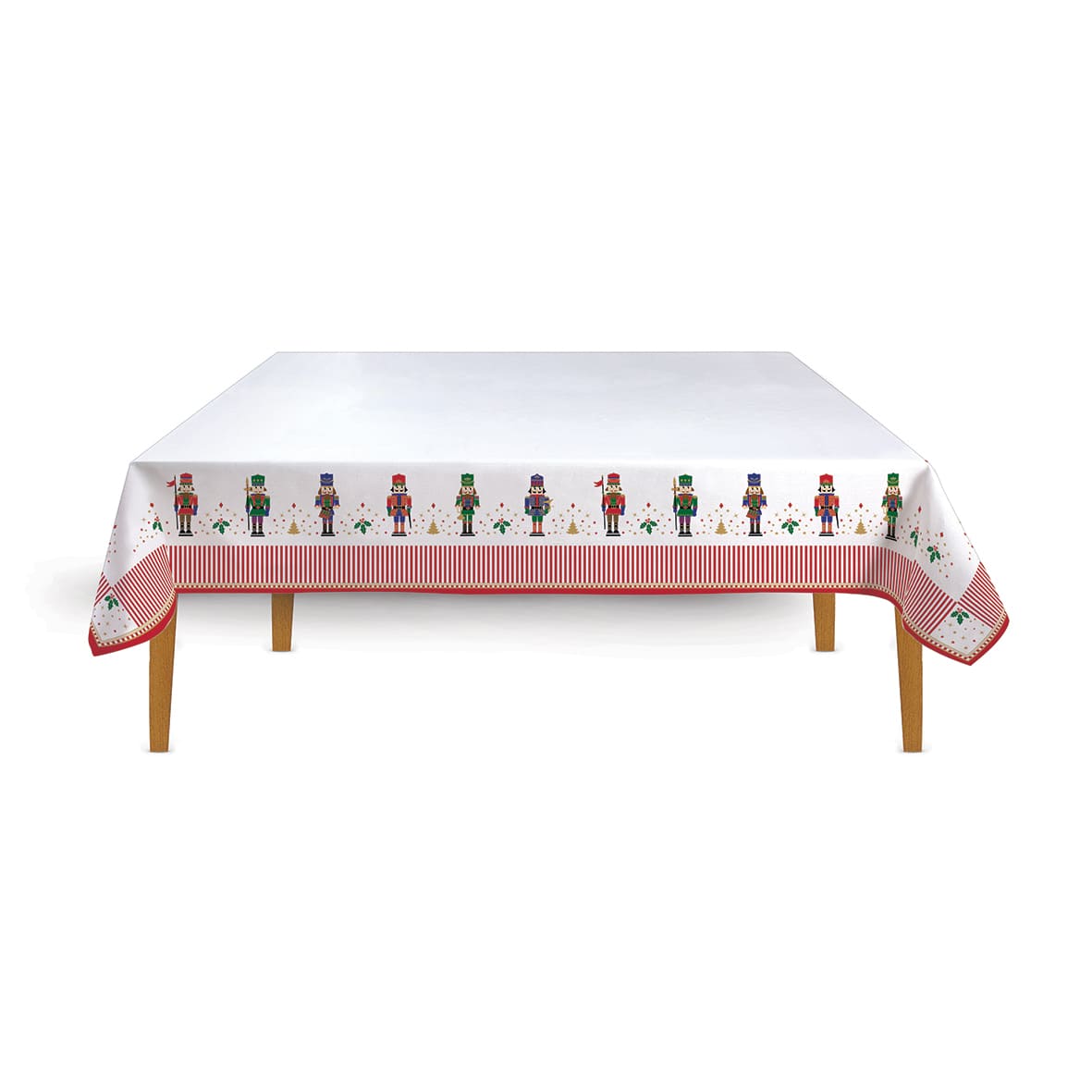 EASY LIFE Nutcracker Schiaccianoci Tovaglia Rettangolare 250x145cm Tavola di Natale