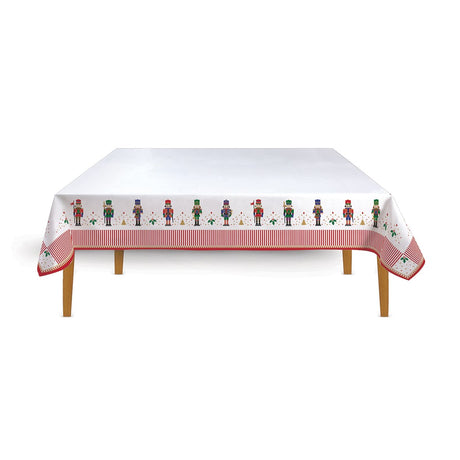 EASY LIFE Nutcracker Schiaccianoci Tovaglia Rettangolare 250x145cm Tavola di Natale