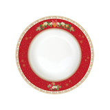 EASY LIFE Christmas Memories Servizio Tavola Piatti Set 18 Pezzi Porcellana Tavola di Natale