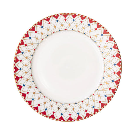 EASY LIFE Christmas Wonderland Servizio Tavola Piatti Set 18 Pezzi Porcellana Tavola di Natale