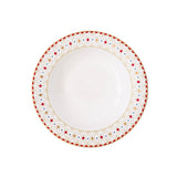 EASY LIFE Christmas Wonderland Servizio Tavola Piatti Set 18 Pezzi Porcellana Tavola di Natale
