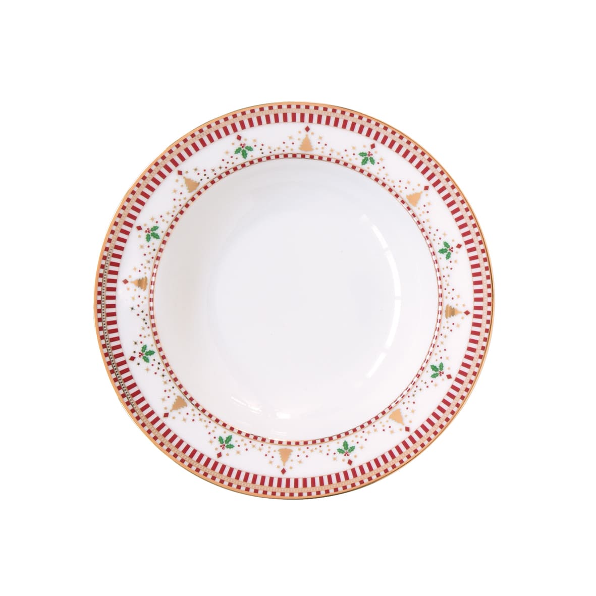 EASY LIFE Nutcracker Schiaccianoci Servizio Tavola Piatti Set 18 Pezzi Porcellana Tavola di Natale