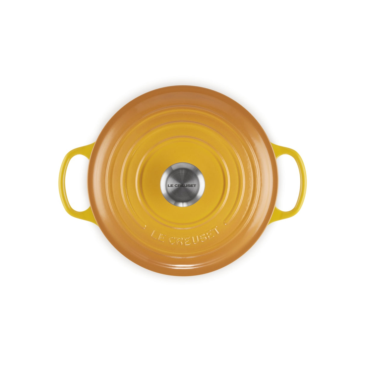 LE CREUSET Cocotte Round Evolution 24cm Nectar Vitrified Cast Iron