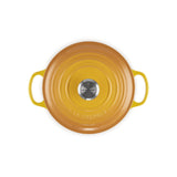 LE CREUSET Cocotte Round Evolution 24cm Nectar Vitrified Cast Iron