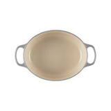 LE CREUSET Cocotte Ovale Evolution 29cm Flint Ghisa Vetrificata