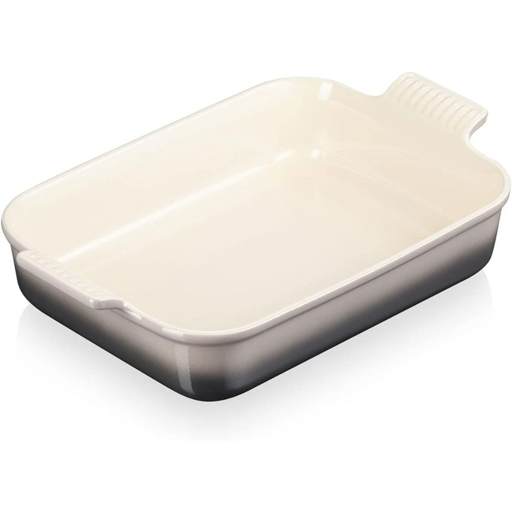 LE CREUSET Pirofila Rettangolare Tradition 32x24cm Gres Vetrificato Flint