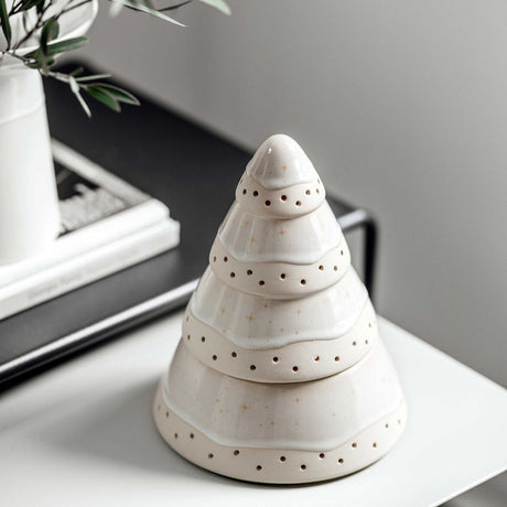 VILLEROY & BOCH Winter Glow Portacandelina Albero Porta Candela 18,5cm Porcellana