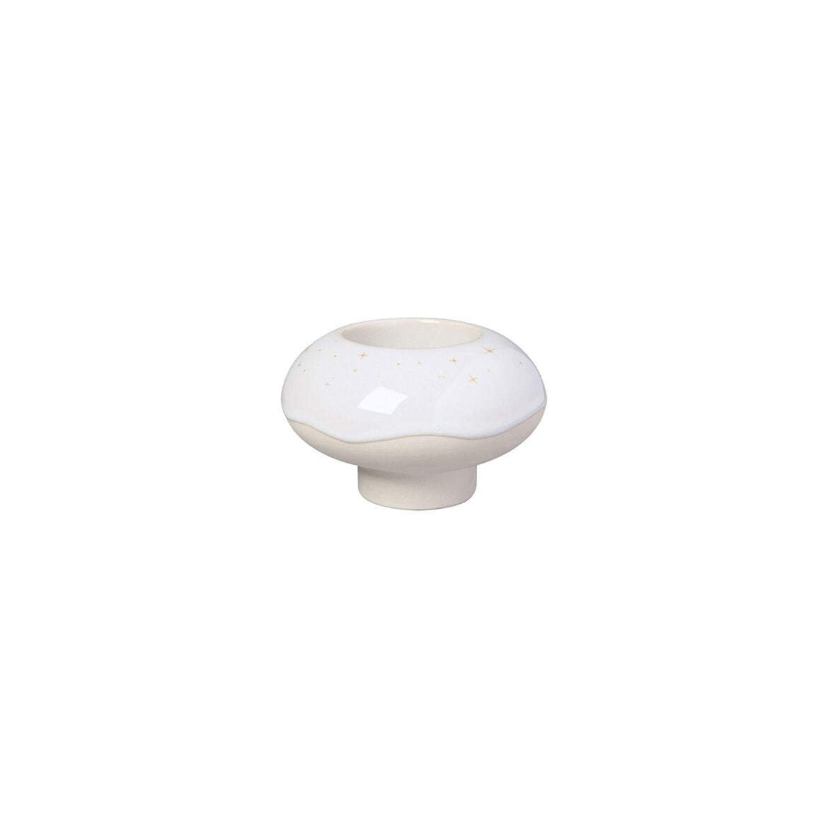 VILLEROY & BOCH Winter Glow Portacandelina Ciambella Porta Candela 9cm Porcellana