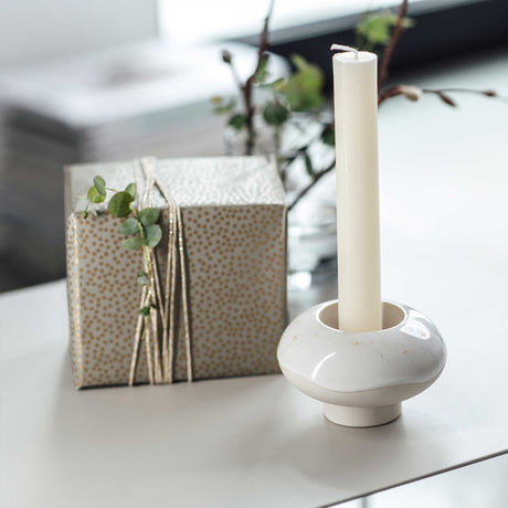 VILLEROY & BOCH Winter Glow Portacandelina Ciambella Porta Candela 9cm Porcellana