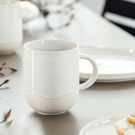 VILLEROY & BOCH Winter Glow MUG Tazza con Manico 350ml Porcellana Tavola di Natale
