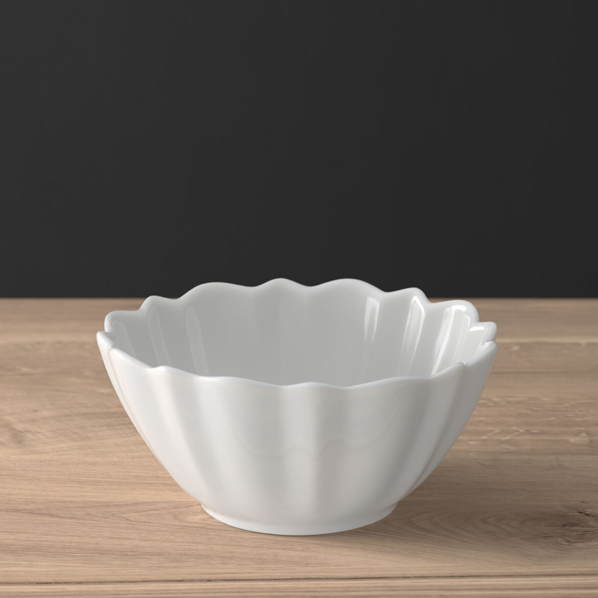 Villeroy & Boch Royal Ciotola Da Dessert 15 Cm – Porcellana Premium Bone – Bianca, Adatta A Microonde E Lavastoviglie