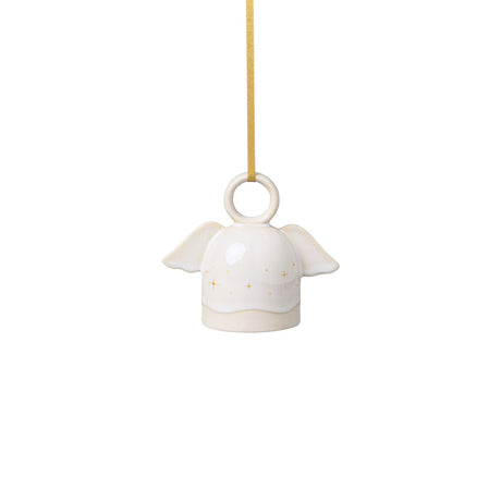 VILLEROY & BOCH Winter Glow Addobbo Appendino Angelo 7,5cm Porcellana