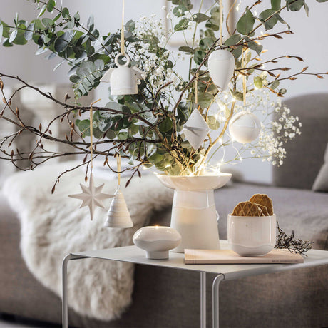 VILLEROY & BOCH Winter Glow Addobbo Appendino Angelo 7,5cm Porcellana