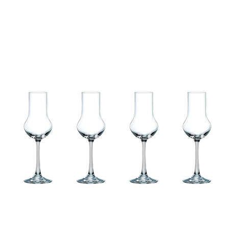 NACHTMANN Vivendi Calice Brandy Grappa Set 4 Pezzi 109ml Cristallo