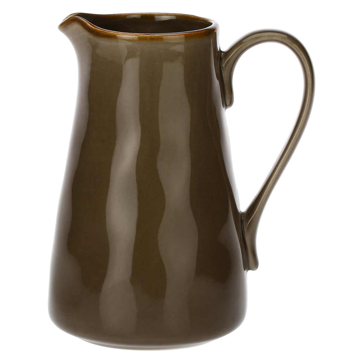 ROSE &amp; TULIPS Concerto Pitcher Carafe 600ml Dove Gray Stoneware