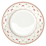 EASY LIFE Nutcracker Twist Schiaccianoci Servizio Tavola Piatti Set 18 Pezzi Porcellana Tavola di Natale