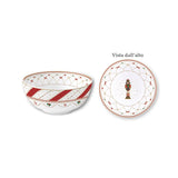 EASY LIFE Nutcracker Twist Ciotola Coppa 15cm Porcellana Tavola di Natale