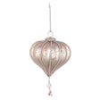 BIZZOTTO Pendaglio Sfera in Vetro per Albero di Natale 12,5cm Valiant Champagne