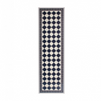 Tappeto Dama Brandani in PVC espanso decoro geometrico 180x58 cm