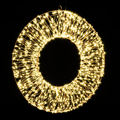 BIZZOTTO Corona Ghirlanda Luminosa 50cm con 1140 Microled