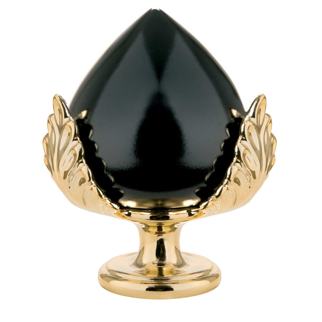 BONGELLI PREZIOSI Pomo Pumo Pugliese Nero Oro 17cm Marmorino