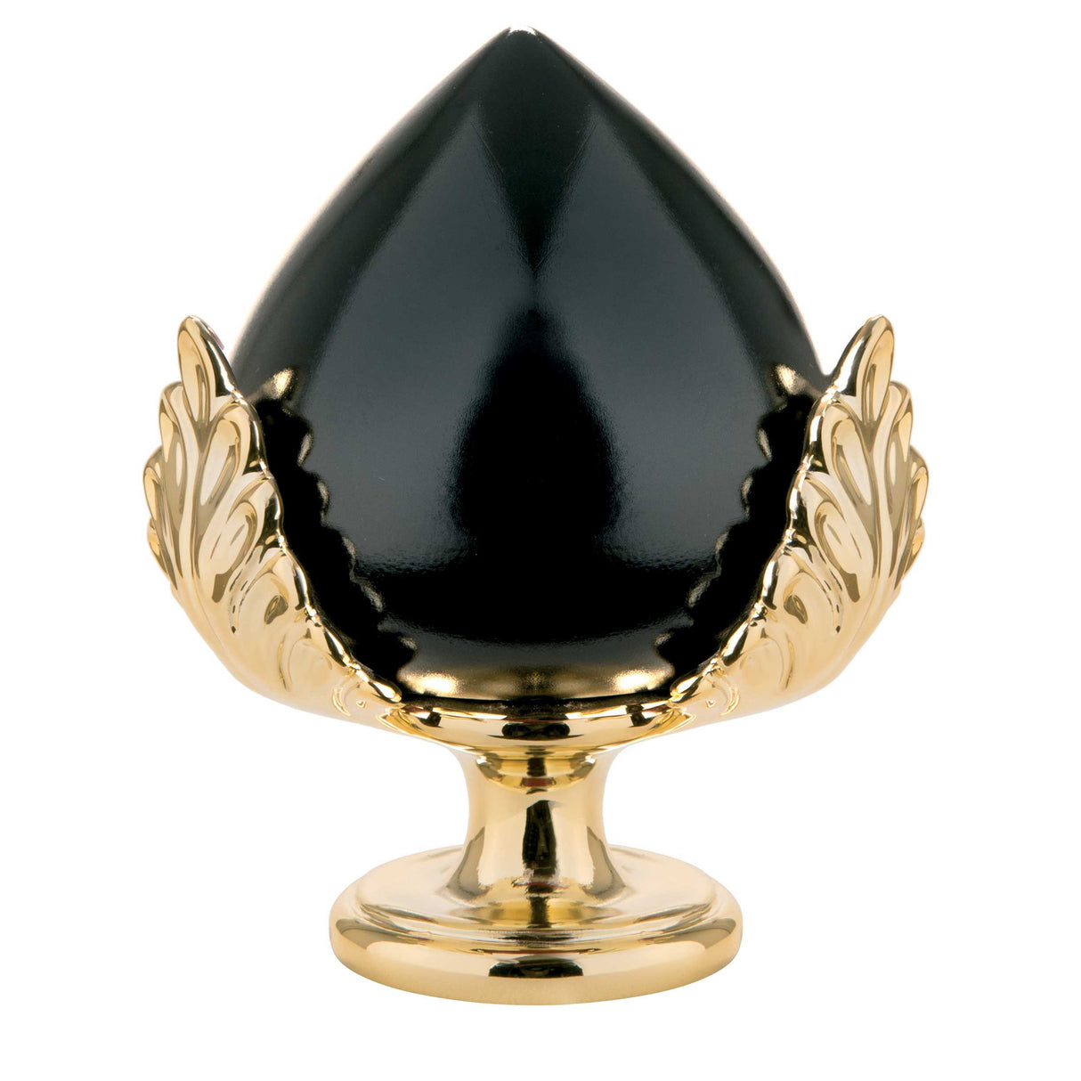BONGELLI PREZIOSI Pomo Pumo Pugliese Nero Oro 17cm Marmorino