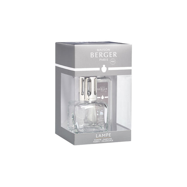 LAMPE BERGER Lampada Catalitica Glacon Trasparente con Flacone 250ml Neutro Essenziale