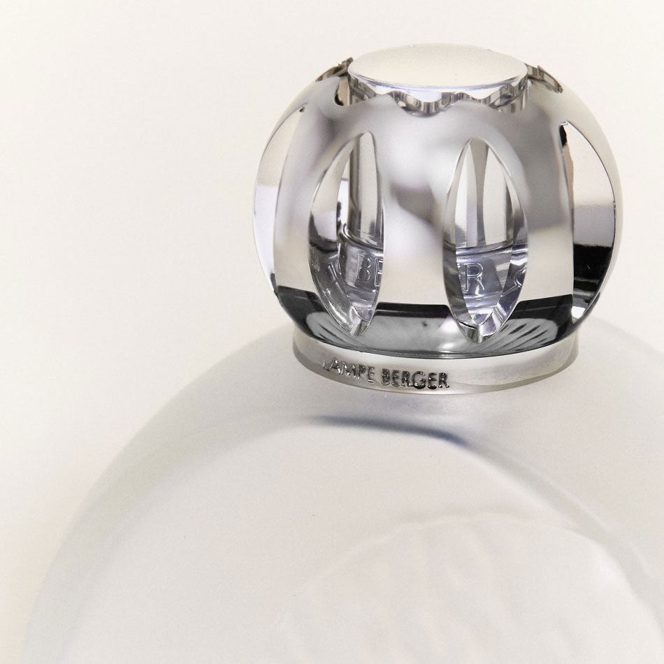 LAMPE BERGER Lampada Catalitica Astral Givrée con Flacone 250ml White Cashmere