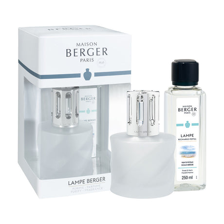 LAMPE BERGER Lampada Catalitica Spirale Givree con Flacone 250ml Ocean Breeze