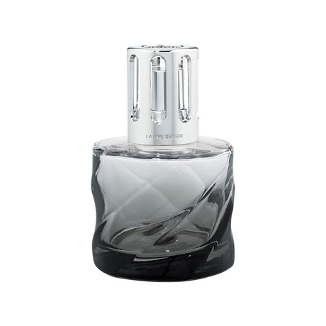 LAMPE BERGER Lampada Catalitica Spirale Nero con Flacone 250ml Velours d'Orient