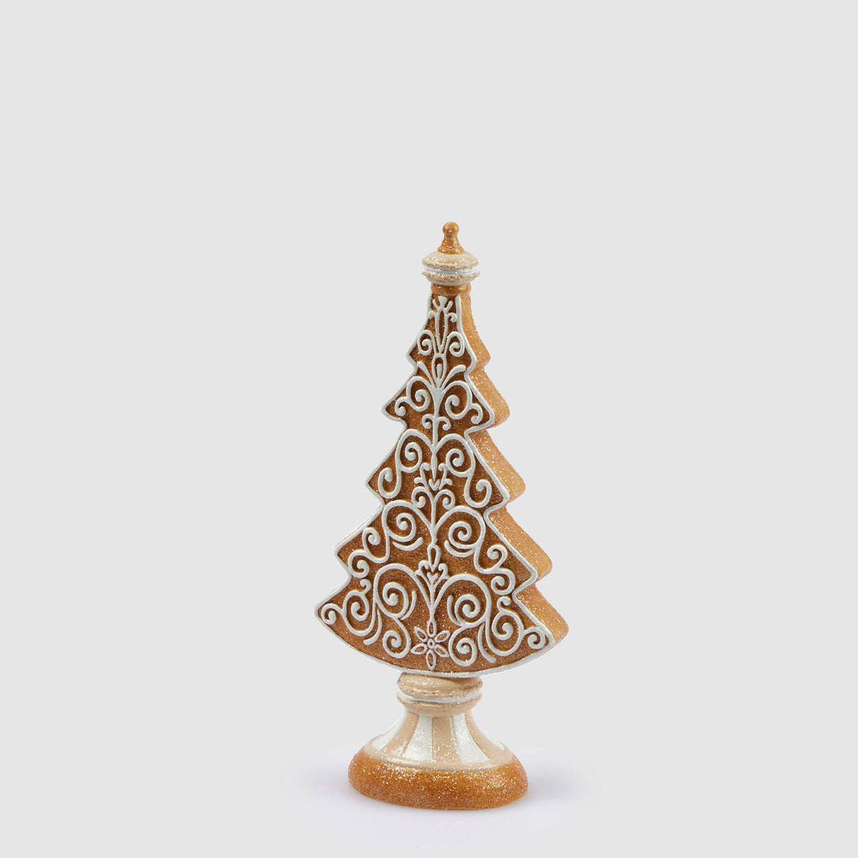 Albero di Natale EDG in resina effetto marzapane 28 cm