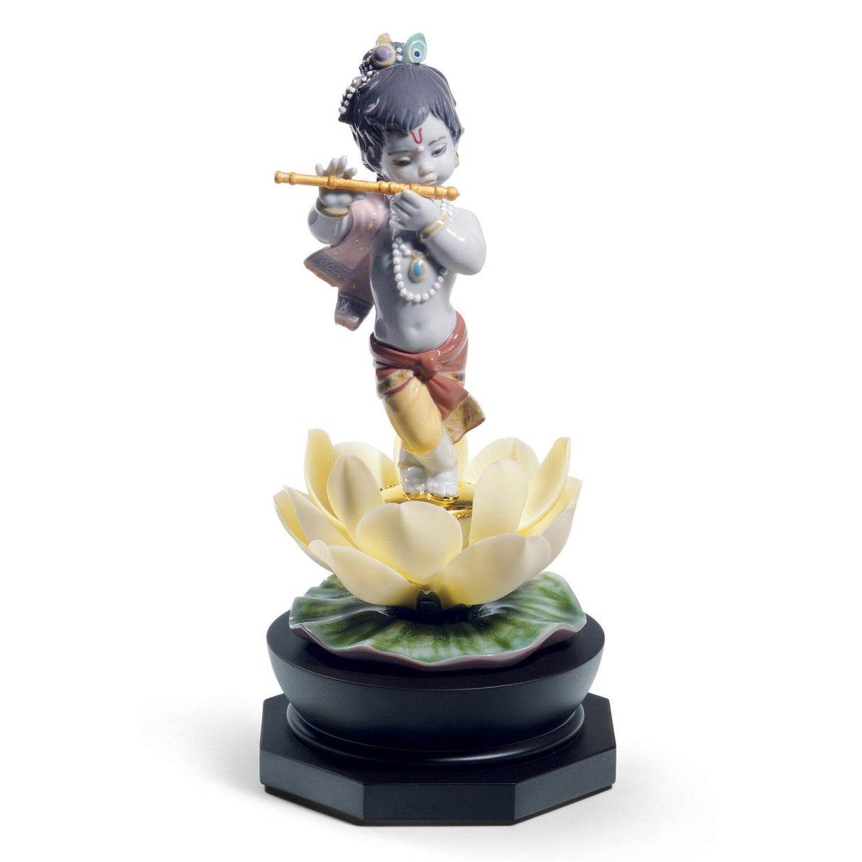 LLADRO' Figurina Bal Gopal 24x12cm Porcellana